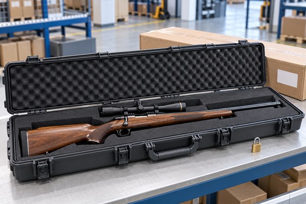 Waffenversand – Gewehr im abschließbaren Transportkoffer